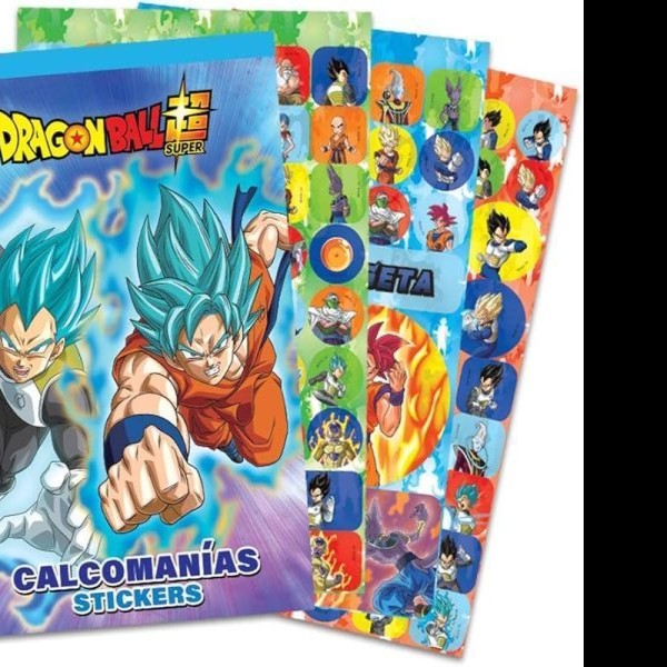 CALCOMANIA ESC. DRAGON BALL GRANMARK PAQ. C10H. E.100